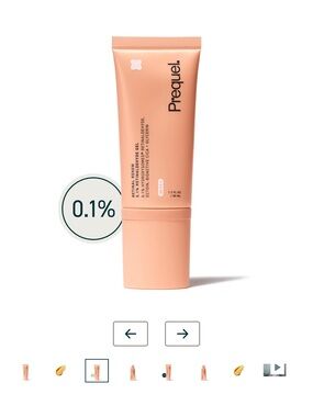 Prequel. 0.1% Retinal Renew Retinaldehyde Renewing Gel